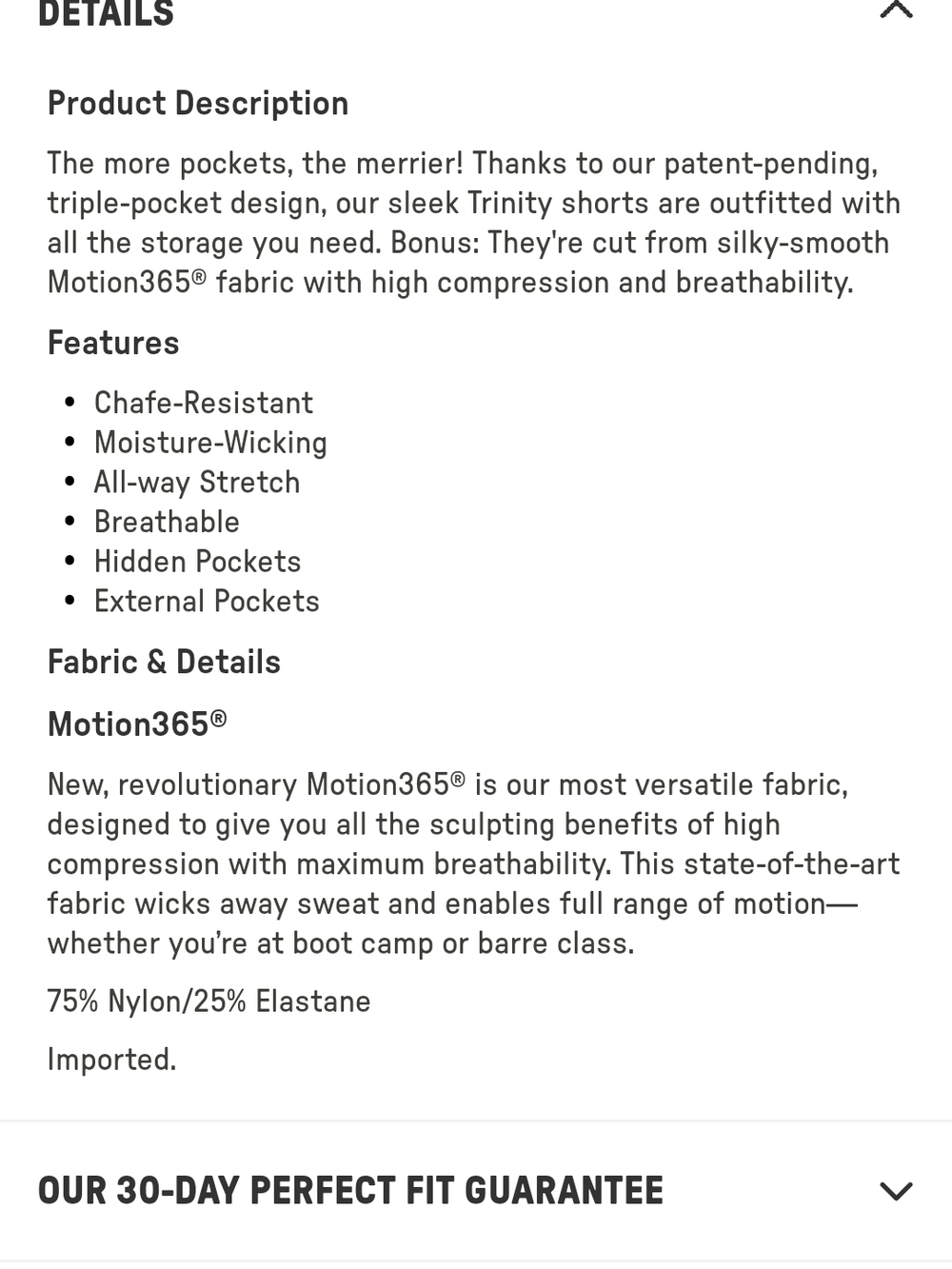 Fabletics Trinity Mid Rise 7" Shorts - Picture 4 of 11
